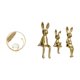 thumbnail image 1 of Estatua de bola de cristal,Estatuas de bolas de cristal para decoración del hogar,escritorio,interior,Escultura de figura,Estatua sentada,figura,escultura,adorno,Estatuas de conejos en, 1 of 8