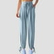 thumbnail image 2 of Pantalones de chándal holgados para mujer - Pantalones elásticos en la cintura, suaves y transpirables - Para el día a día y el deporte en todas las estaciones, 2 of 5