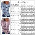 thumbnail image 2 of Women's Long Sleeve Crew Neck Pullover Striped Cute Tunic Casual Sweatshirts Tops, 2 of 2