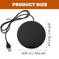 thumbnail image 2 of WRITWAA Coffee Warming Plate Aluminum Alloy Heating Pad for Adults 1Pack, 2 of 8