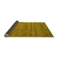 thumbnail image 2 of Ahgly Company Indoor Square Abstract Yellow Contemporary Area Rugs, 8' Square, 2 of 4