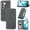 Gray, variant on For Samsung Galaxy S26 Wallet Case with [RFID Blocking] Credit Card Slot Stand Magnetic Closure Premium PU Leather Retro Classic Flip Kickstand Shockproof TPU Shell Phone Cover, Blue