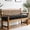 black, variant on ROFIELTY 36x14 Gray Bench Cushions Outdoor Seating Cushions