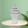 thumbnail image 3 of Modern Ginger Jar Storage Vase With Lid Decorative Tabletop Collectible Large Capacity Home Decor Ceramic Decorative Jars Ginger Jars, 3 of 6