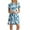 Blue_F, variant on QUYUON Women's Casual Tee Shirt Dress Short Sleeve Crew Neck Short Dress Ladies Floral Print Loose Fit Casual T-Shirt Swing Tunic Dress A-Line Beach Dresses Style D-610 Light Blue_G L