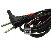 2 PCS Standard 45 Lead Wire compatible with most TENS, EMS and IF units