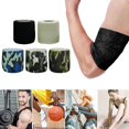thumbnail image 2 of 2.5cm*4.5m Blue Camouflage Self-Adhesive Bandage Non-Woven Elastic Sports Bandage Pressure Bazaar Training Tape Tattoo Pet Ankle Finger Guard, 2 of 9