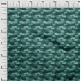 thumbnail image 3 of oneOone Cotton Poplin Dark Green Fabric Galaxy Sewing Craft Projects Fabric Prints By Yard 56 Inch Wide, 3 of 5
