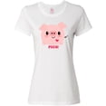 thumbnail image 3 of Inktastic Kawaii I Love Pigs Women's T-Shirt, 3 of 5