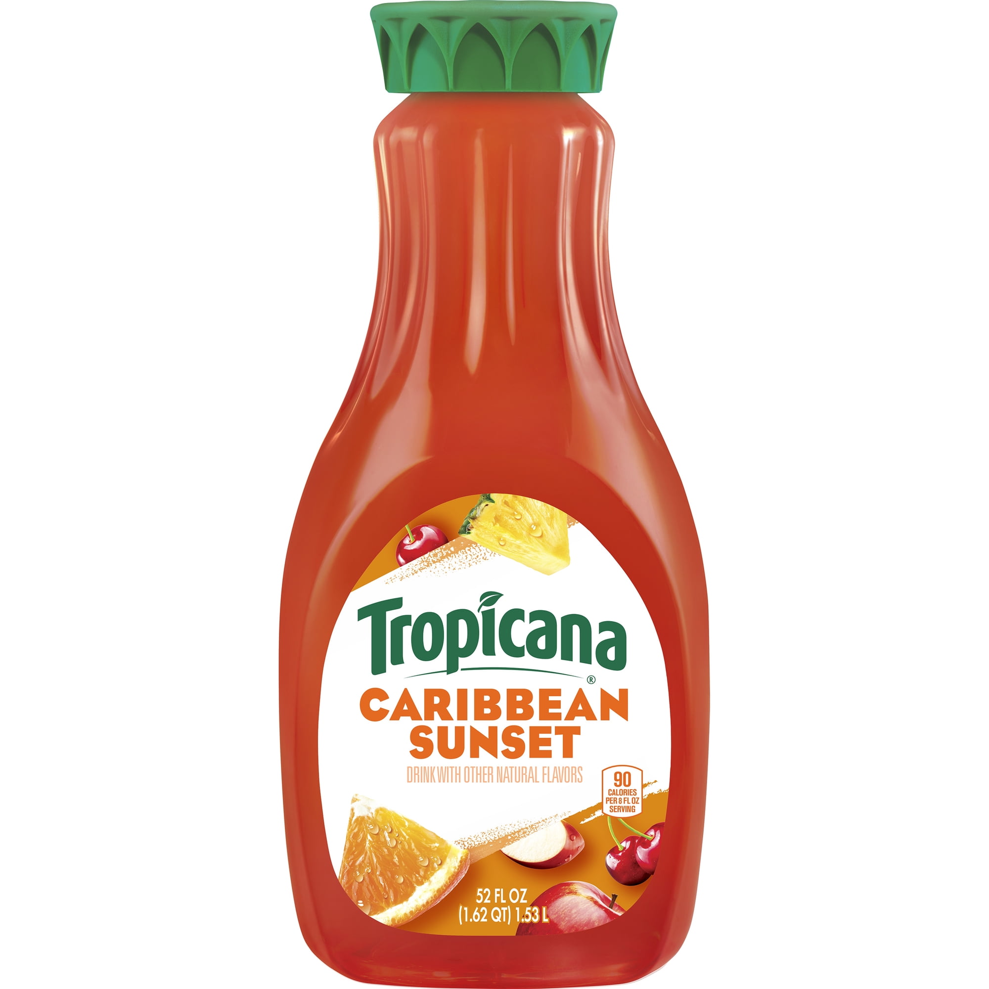 Tropicana Premium Drinks, Caribbean Sunset, 52 Fl Oz Bottle