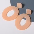 thumbnail image 1 of Pendientes colgantes de acrílico geométricos a la moda para mujer, pendientes colgantes redondos ovalados de resina Vintage, joyería de boda Brincos 2020 Tan Jianjun unisex, 1 of 2