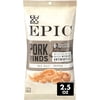 EPIC Sea Salt and Pepper Pork Rinds, Keto and Paleo Friendly, Protein Snacks, 2.5 oz
