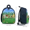 thumbnail image 2 of Animal Crossing Backpack Bookbag Casual Daypack Travel Backpacks for Work Hiking Camping, 2 of 6