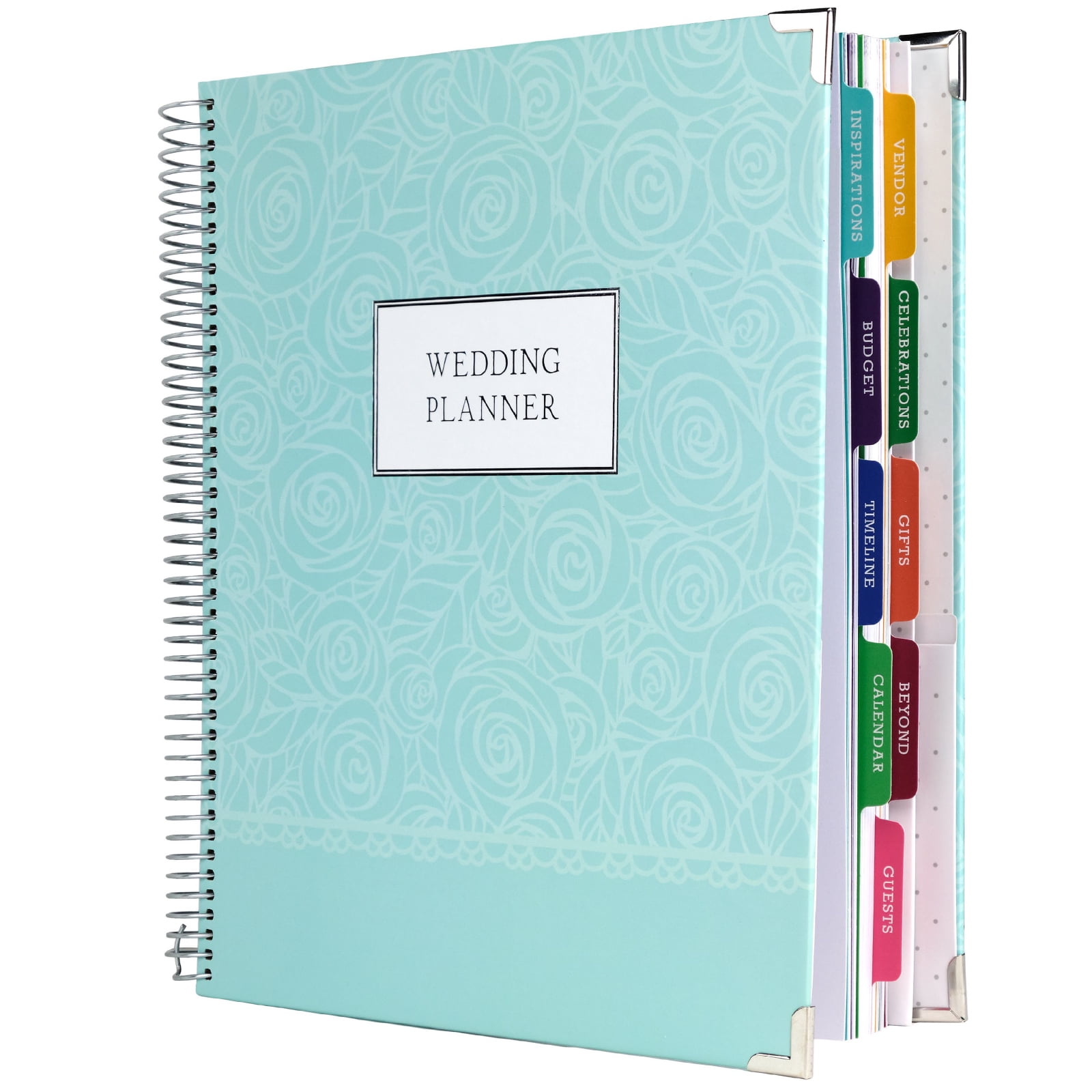 Wedding Planner 9x11 Hardcover Organizer - GPP-PLNR-SLV - Walmart.com