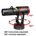 thumbnail image 4 of 15W LED Blanc Suivez Spot Lumière LED Broche Spot Mise au Point Manuelle Longueur Réglable avec 4 Ouvertures, Taille d'Ouverture Réglable, pour DJ Di, 4 of 8