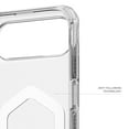 thumbnail image 6 of UAG iPhone Air Case Plyo - Compatible with MagSafe Transparent Military Grade Protective Cover, Ice/White, 6 of 9