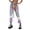 purplegrey, variant on Women‘s Ladies Hollow Out Patchwork/ Solid Loose High Waist Fit Buckle Trousers for Club Wear Bottomless Festival Pants Legging
