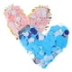 thumbnail image 3 of KAKOWELY Paquete de 2 confeti de papel: relleno para globos y decoración de mesa para fiestas. Confeti redondo de colores para bodas, aniversarios y ocasiones festivas., 3 of 4