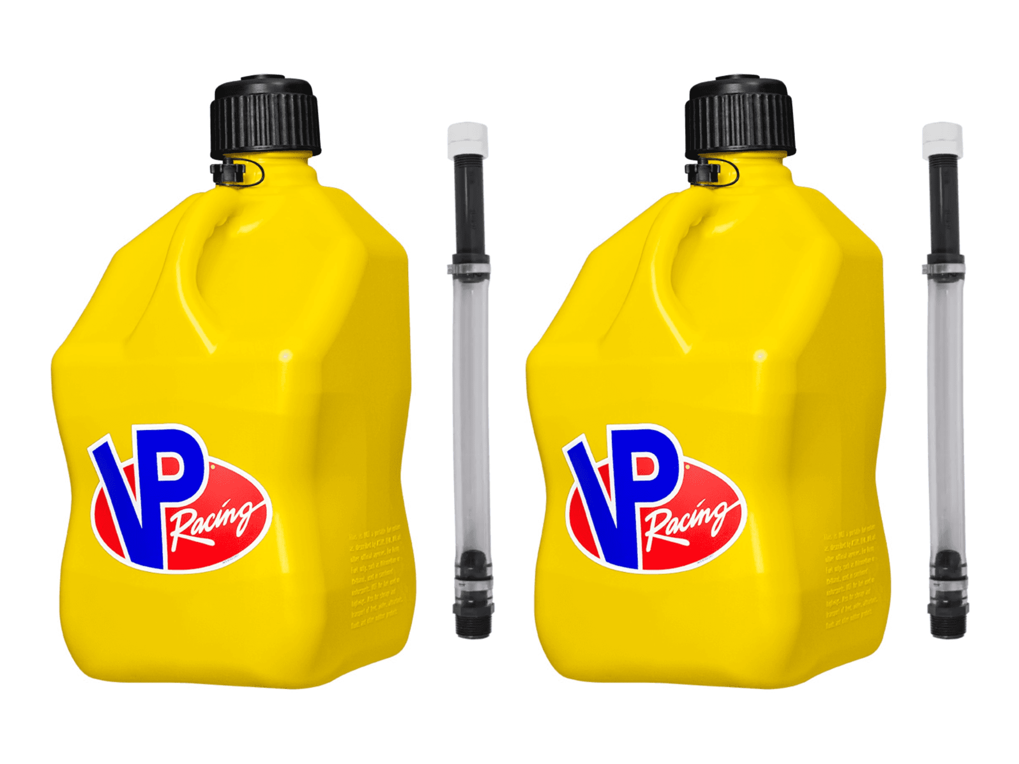 VP Racing Pink 5.5 Gallon Square Utility Jug With Deluxe Fill Hose - Fuel/Oil Container 6 thumbnail image