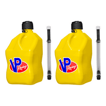 VP Racing Fuels Motorsport Utility Jug Deluxe Hose - 5.5 Gallon - 2 Pack, Yellow