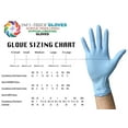 thumbnail image 3 of Infi-Touch, Multi Purpose Heavy Duty, Blue Nitrile Gloves, 9.5" Length, Powder Free, (100 Gloves Count Bag) - Extra Large, 3 of 6