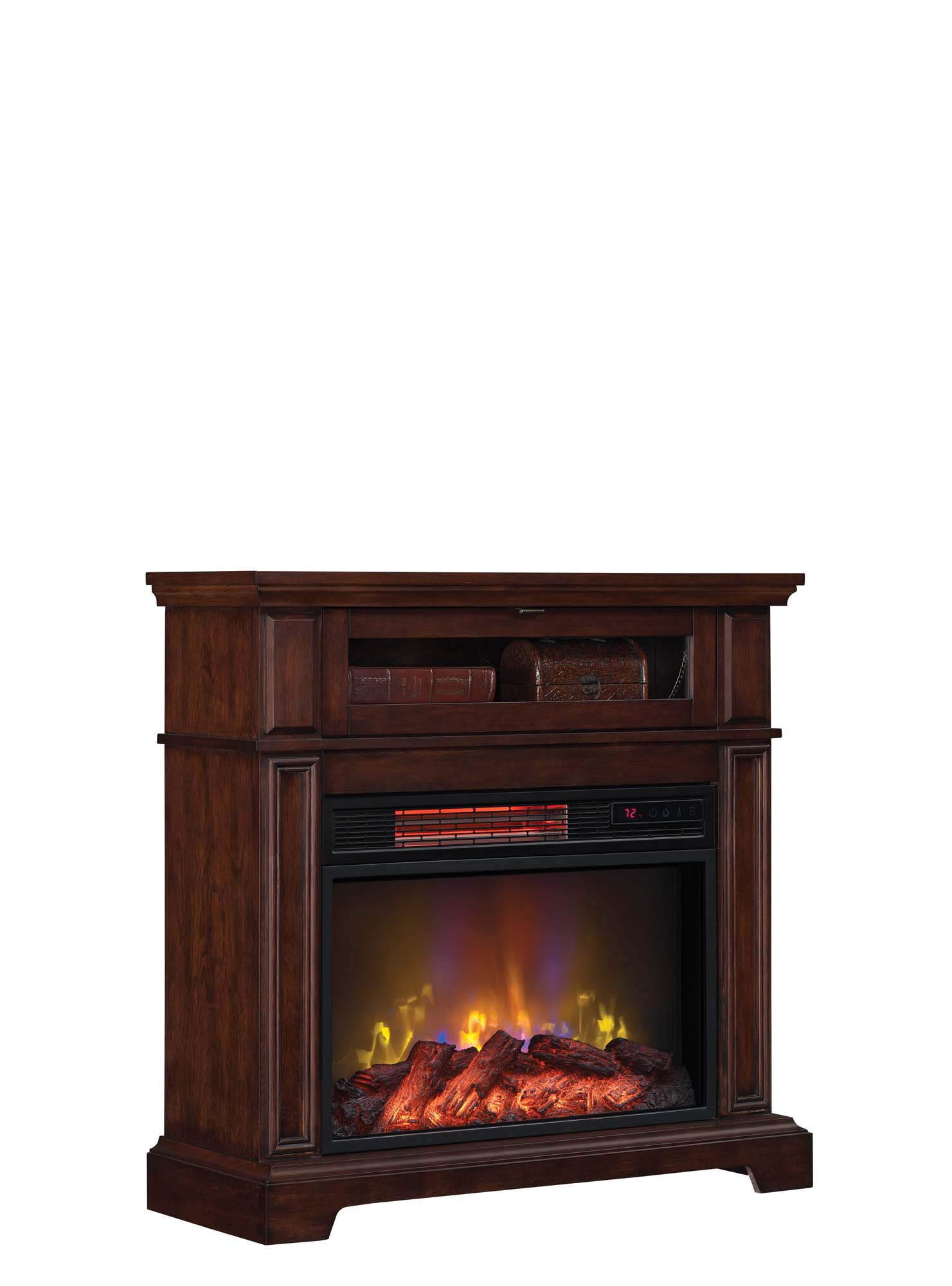 Chimneyfree 40 Infrared Quartz Electric Fireplace Meridian Cherry