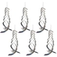 thumbnail image 1 of Reflector en espiral antipájaros, dispositivo reflectante para disuadir pájaros, como pájaro carpintero, paloma y ganso, paquete de 6, 1 of 5