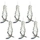 thumbnail image 1 of Reflector espiral antipájaros, dispositivo colgante reflectante para disuadir pájaros, como pájaros carpinteros, palomas y gansos, paquete de 6, 1 of 5