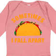 thumbnail image 4 of Inktastic Tacos Fall Apart Boys or Girls Long Sleeve Baby Bodysuit, 4 of 5