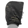thumbnail image 4 of Máscara de media cara Balaclava Outdoor Hood Airsoft Sports Protect Gear (negro CP), 4 of 7