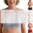 thumbnail image 3 of Stamzod Women's Full Coverage Bra Wireless Lace Bralette Supportive Push Up Bra Plus Size Bras for Older Women, 3 of 9