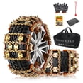 thumbnail image 1 of Cadenas para Neumáticos KYX Mejoradas de Acero Aleado para Automóviles/SUV/Camionetas, 1 of 9