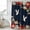 Navy Blue, variant on Rustic Crane Shower Curtain, Waterproof Shower Curtains for Bathroom, Vintage Red Teal Spring Floral Botanical Washable Fabric Bathtub Curtain Set Bath Decor with 12 Hooks Long 72"x84"