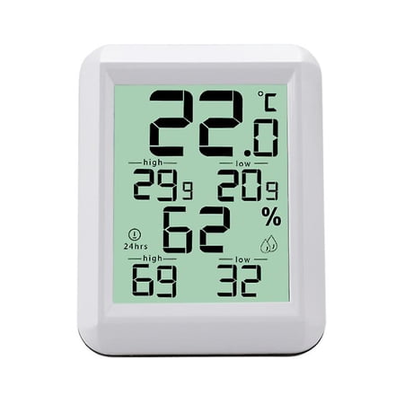 Hygrometer Digital Thermometer Interior Hygrometer Backlight ...