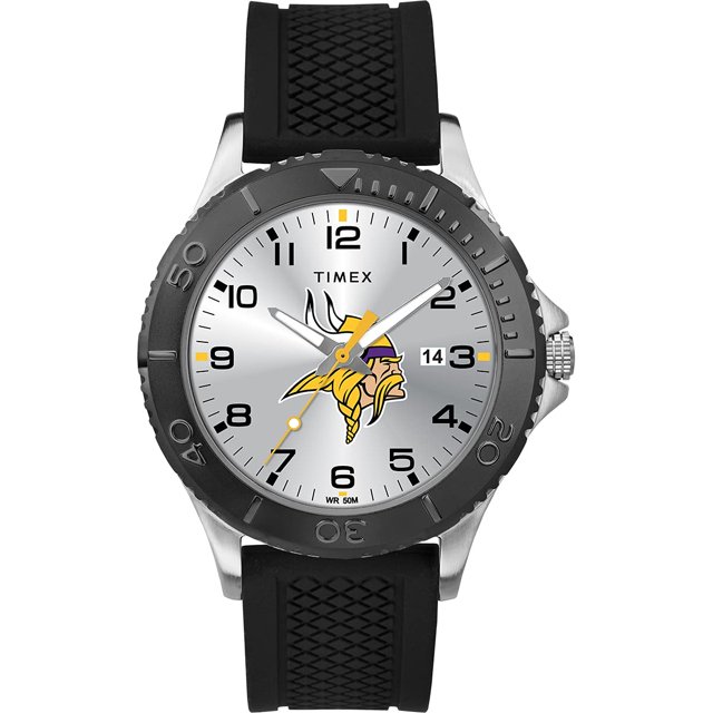 Reloj Timex Twzfvikmd Nfl Gamer Minnesota Vikings Para Hombre