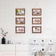 thumbnail image 3 of 4Pcs Wall Hanging Picture Collage Triple Frame Easy Install Photo Display Frame Wall Décor for Home Office Living Room, 3 of 13