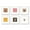 White Framed Version, variant on Gallery Pops Minecraft - Iconic Pixels Village Wall Art Bundle (6-Pack)
