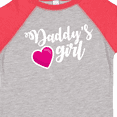 thumbnail image 4 of Inktastic Valentine's Day Daddy's Girl with Heart Girls Toddler T-Shirt, 4 of 5