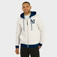 thumbnail image 4 of Men's Darius Rucker Collection by Fanatics  Cream New York Yankees Polar Fleece Full-Zip Hoodie, 4 of 6