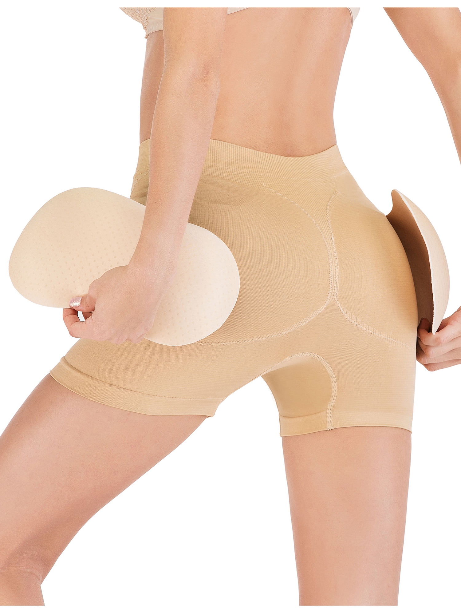 Lady Padded Full Butt Hip Enhancer Shaper Panties Fake Ass Underwear Shapewear @ 