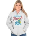 thumbnail image 5 of Smurfette Resting Beach Face Smurfs Zip Hoodie Sweatshirt Women Brisco Brands L, 5 of 6