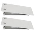 thumbnail image 2 of LAZIOEGR Adjustable Aluminum Threshold Ramp – 4.33" x 8.66" Anti‑Slip, Rust‑Proof Wheelchair Entry Board for Home Bathroom & Toilet, 2 of 9