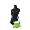 thumbnail image 3 of Michael Kors Women's Jet Set Travel Medium Color-Block Signature Logo Dome Crossbody Bag (Jungle Green Multi), 3 of 4