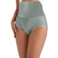 thumbnail image 3 of Women Underwear High Waist Panties Full Coverage Briefs Soft Strech Breathable Microfiber Panties for Women Womens Panties Seamless Lace Underwear Women Bikini Nylon Bikini Panties Vintage Lane plus, 3 of 6