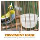 thumbnail image 3 of Plastic Parrot Food Holder Bird Feeding Cup Sturdy Bird Cage Hanging Food Holder, 3 of 4