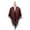 Wine Red, variant on Huanledash Women Party Shawl Flower Embroidery Hollow Out Tassel See-through Solid Color Clothes Matching Cardigan Lightweight Summer Prom Scarf Lady Clothes