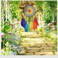 thumbnail image 3 of Réseau de Capture de Rêves Coloré Chasseur de Rêves Suspend Monde Décoratif Coloré Vie Colorée, 3 of 4