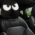 thumbnail image 5 of 2 Pack Car Headrest Covers, Ghost Face Headrest Covers, Soft Fabric with Funny Cartoon Print, Stretchy Seat Headrest Protector for Auto Interior Decoration, Style A, 5 of 6