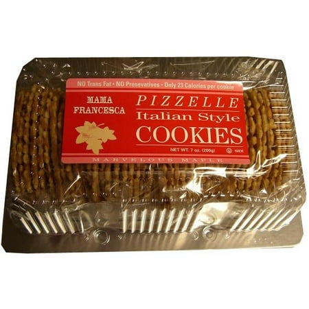 Pizzelle, Italian Style Maple Flavor Cookies, 7oz