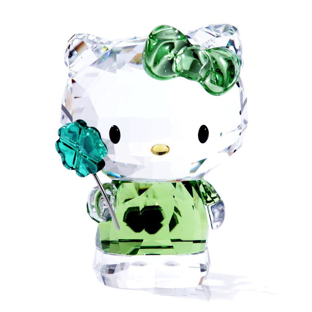 Swarovski Color Crystal Figurine HELLO KITTY LUCKY CHARM 5268840